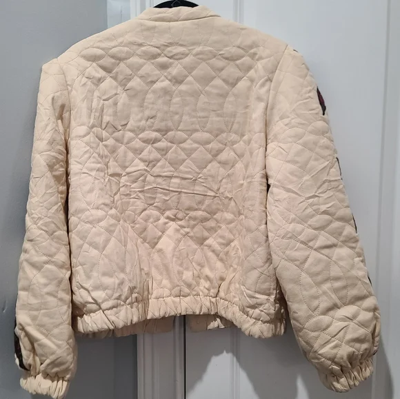 Quilted Patchwork Applique Jacket - Picture 5 of 5